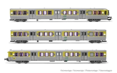 Jouef HJ4186 - H0 - 3-tlg. Set Personenwagen RIO 78 TER, SNCF, Ep. V